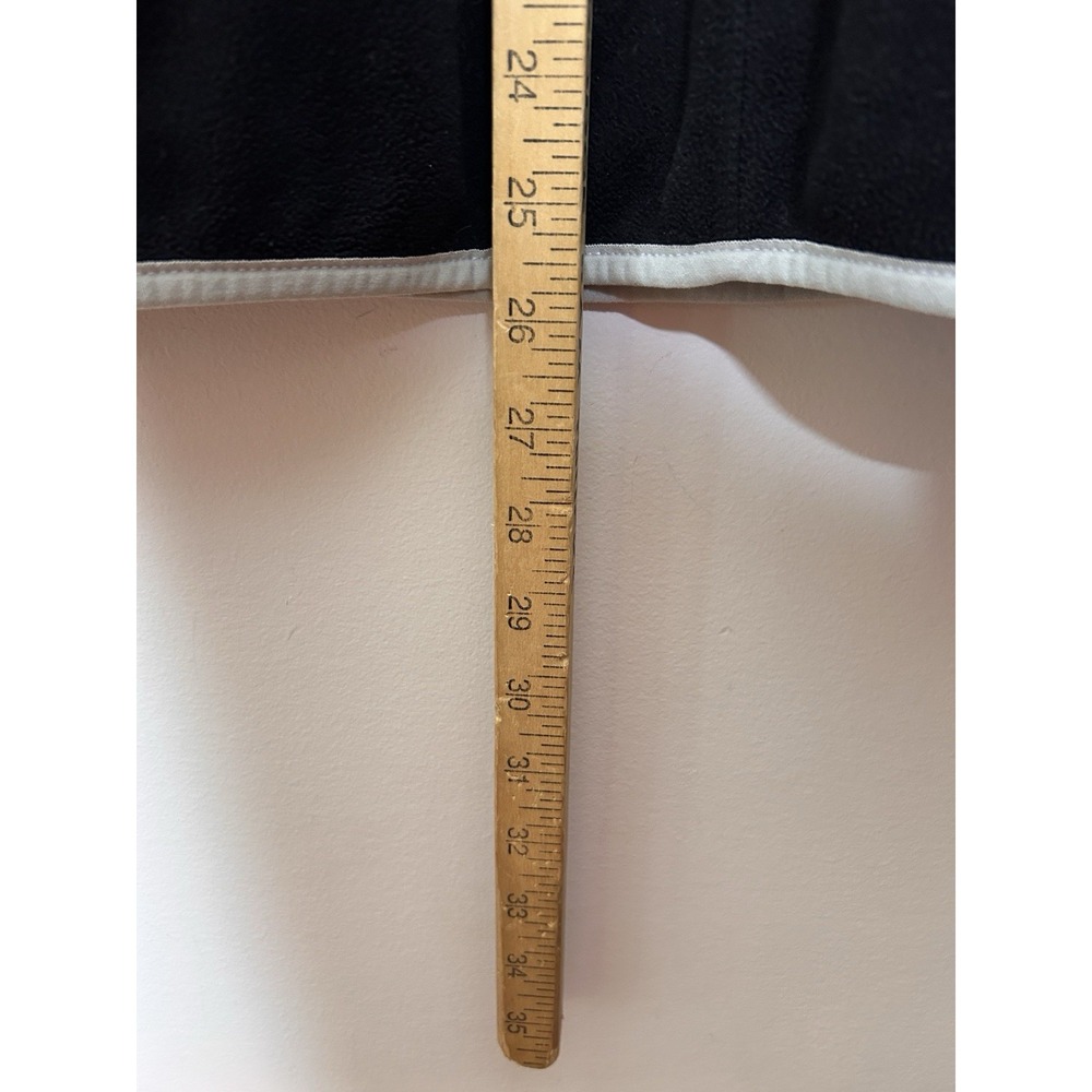 L.L. Bean Fleece Women's Vintage Full Zip Jacket Black Polartec Heavy Size Large - Picture 7 of 9